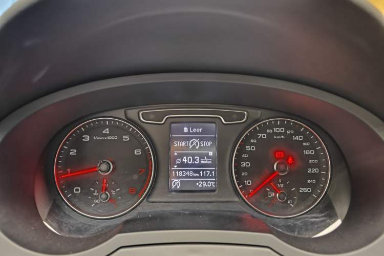 Used Audi Q3 2015 35 TFSI Millionth Anniversary Comfort Model Odometer Close Up