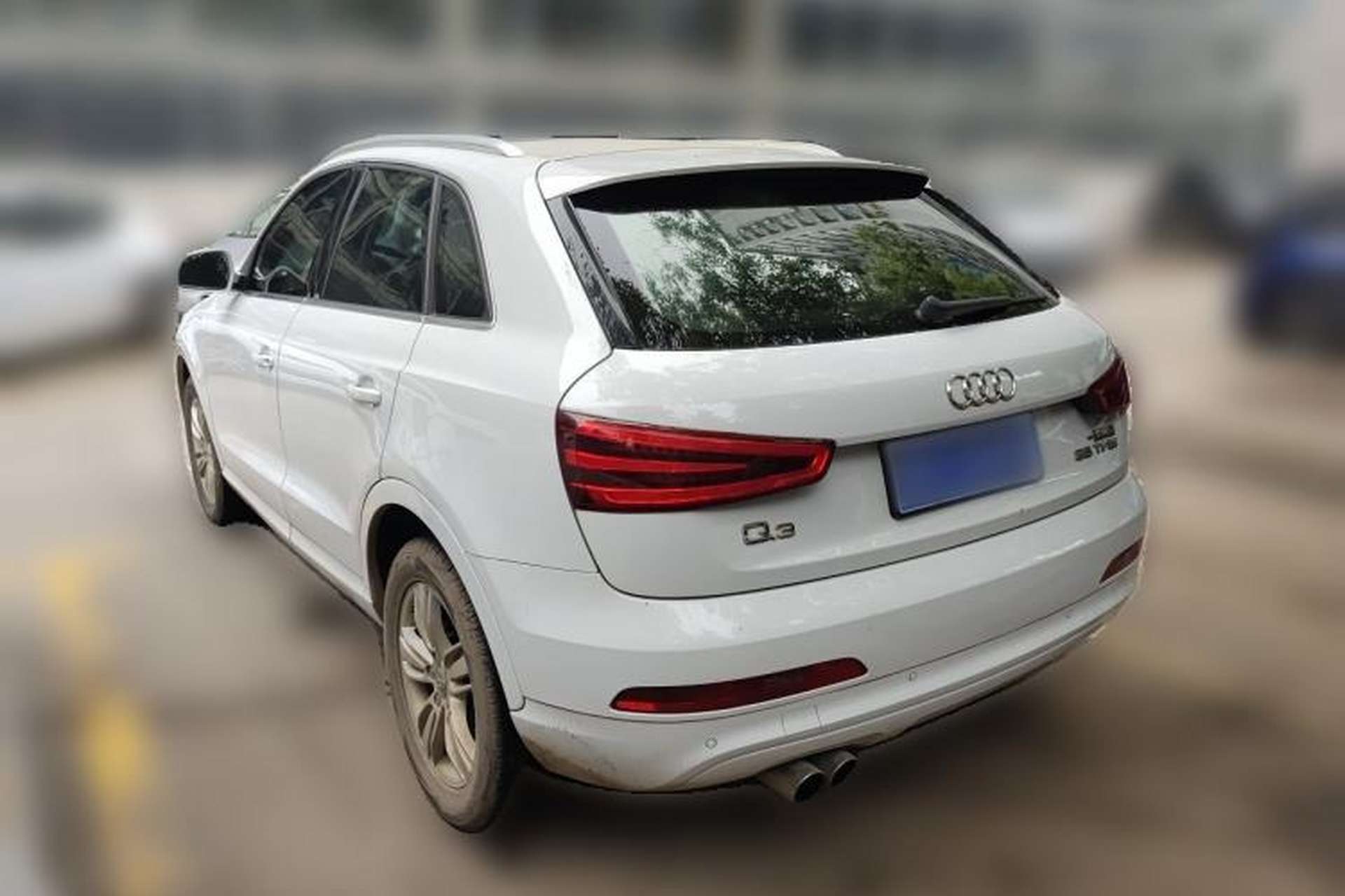 Used Audi Q3 2015 35 TFSI Comfort Model Rear Left 45 Deg