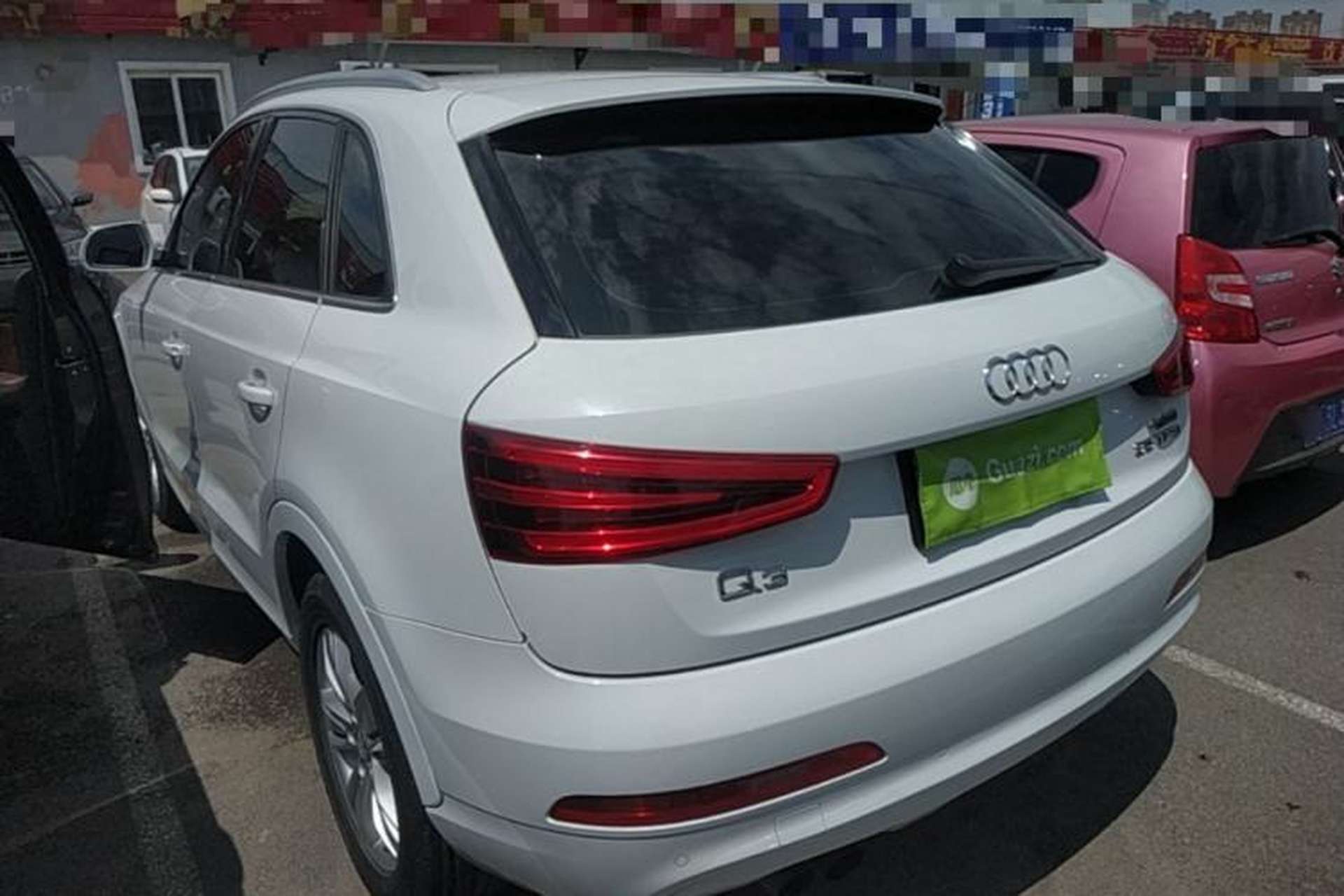 Used Audi Q3 2015 35 TFSI Comfort Model Rear Left 45 Deg