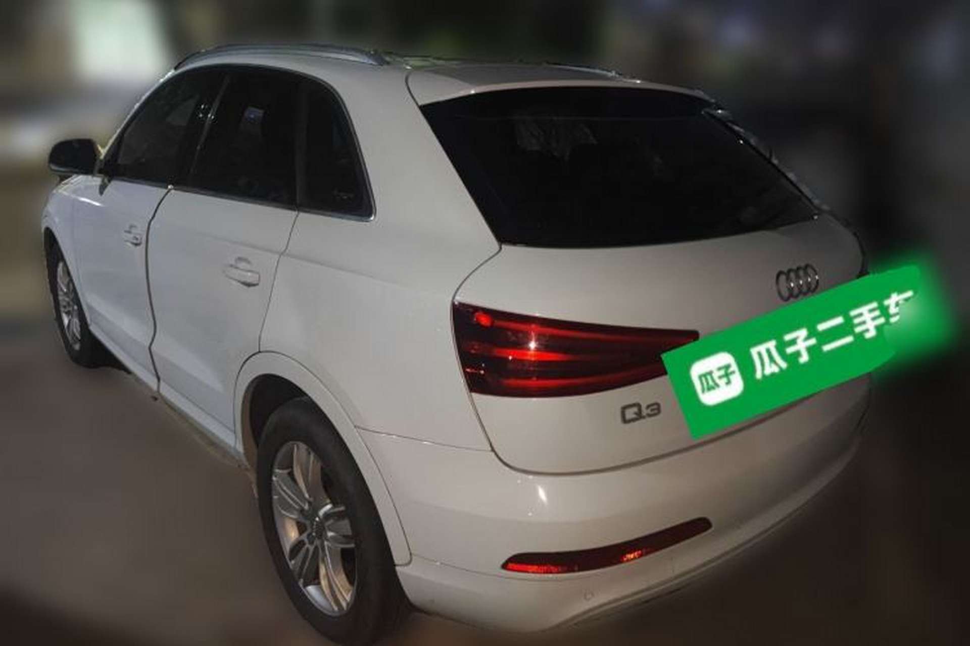 Used Audi Q3 2015 30 TFSI Comfort Model Rear Left 45 Deg