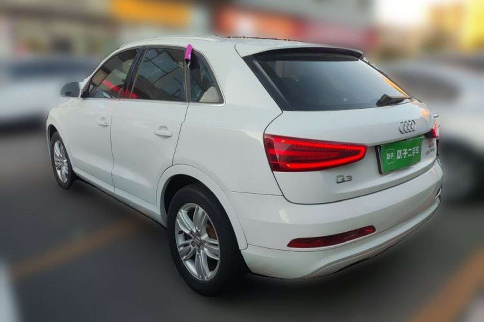 Used Audi Q3 2015 30 TFSI Comfort Model Rear Left 45 Deg