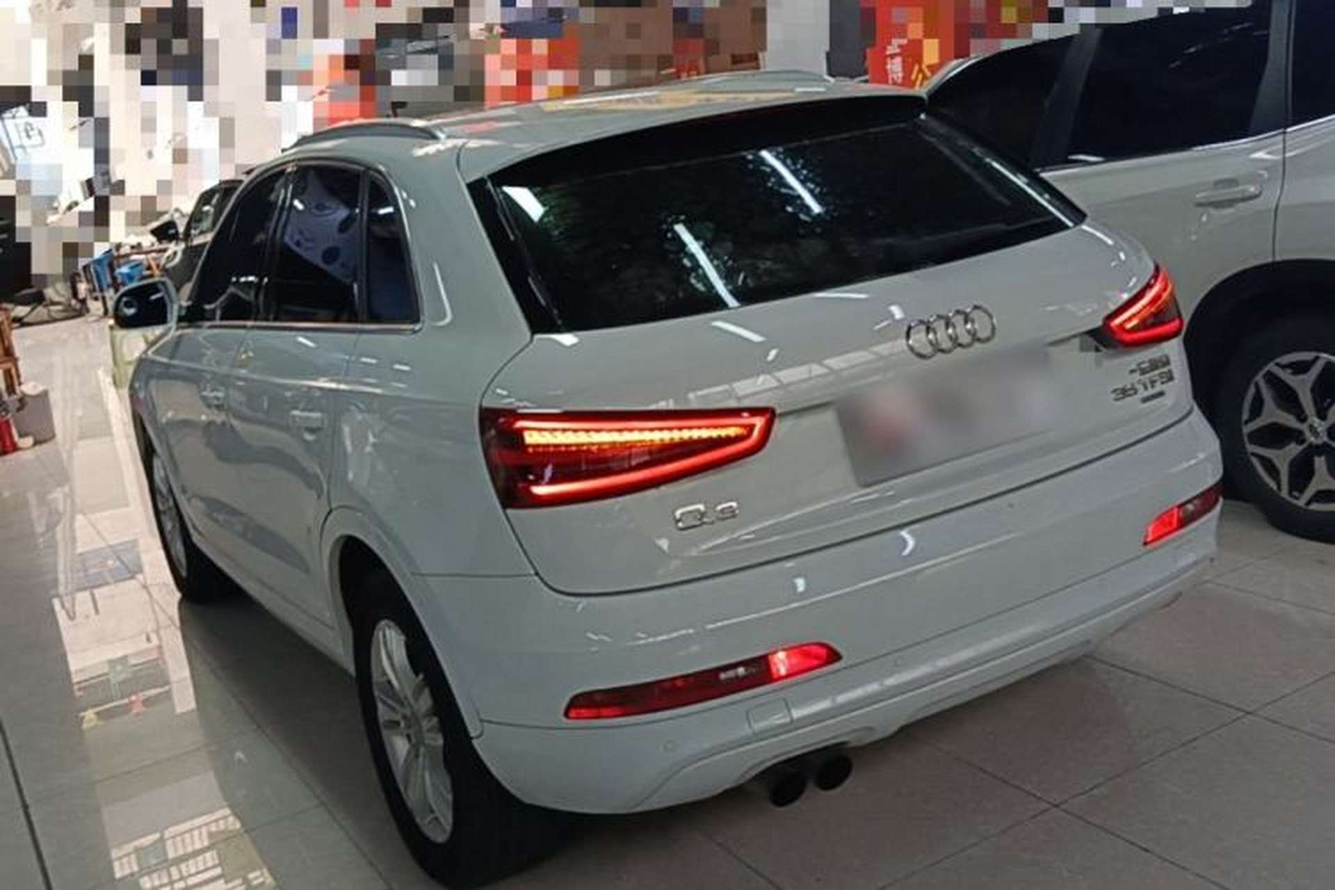Used Audi Q3 2015 35 TFSI quattro Millionth Anniversary Edition Rear Left 45 Deg
