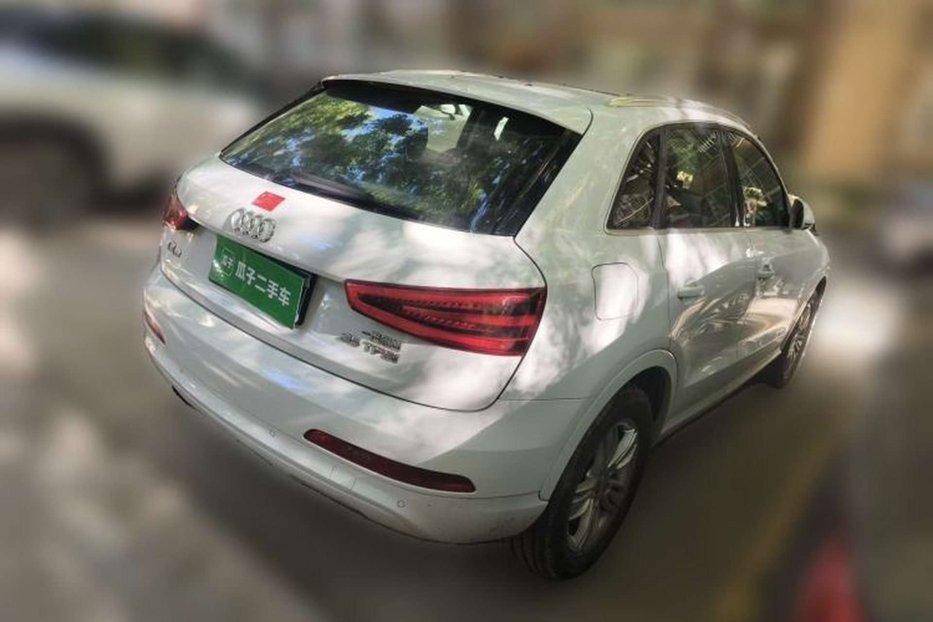 Used Audi Q3 2015 35 TFSI Comfort Model Rear Right 45 Deg