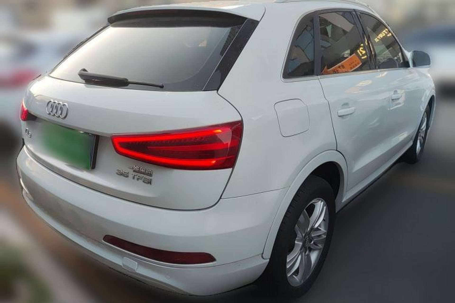Used Audi Q3 2015 30 TFSI Comfort Model Rear Right 45 Deg