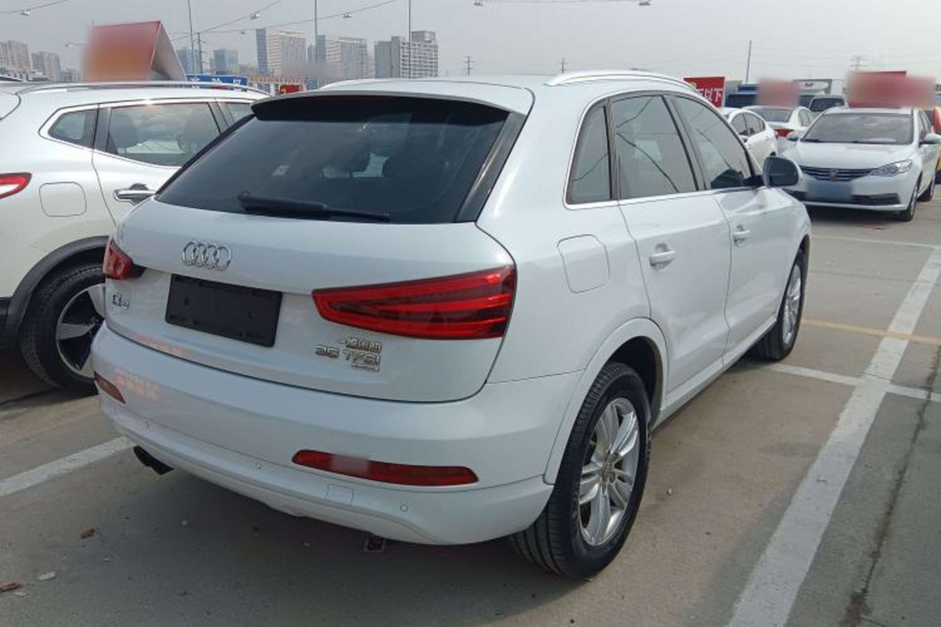 Used Audi Q3 2015 35 TFSI quattro Technology Edition Rear Right 45 Deg