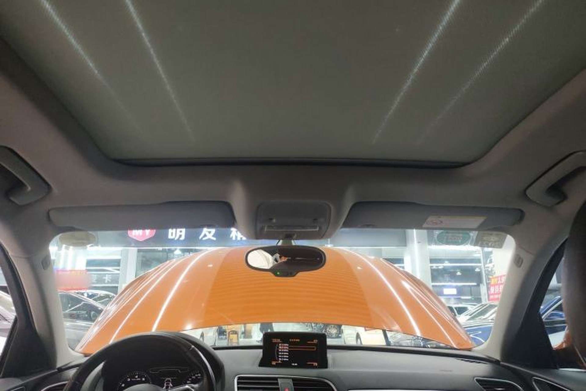 Used Audi Q3 2015 35 TFSI Comfort Model Headliner