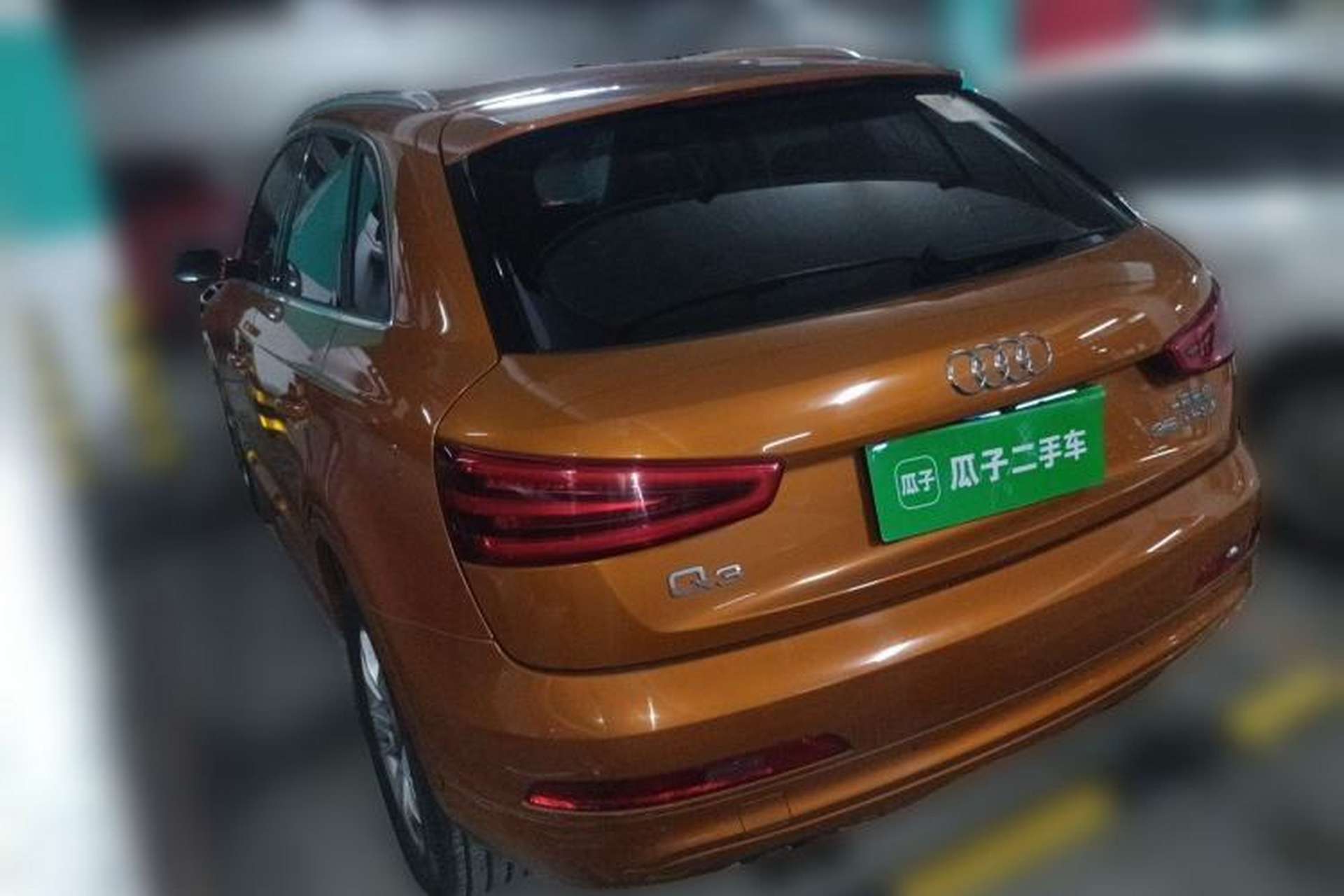 Used Audi Q3 2015 35 TFSI Comfort Model Rear Left 45 Deg