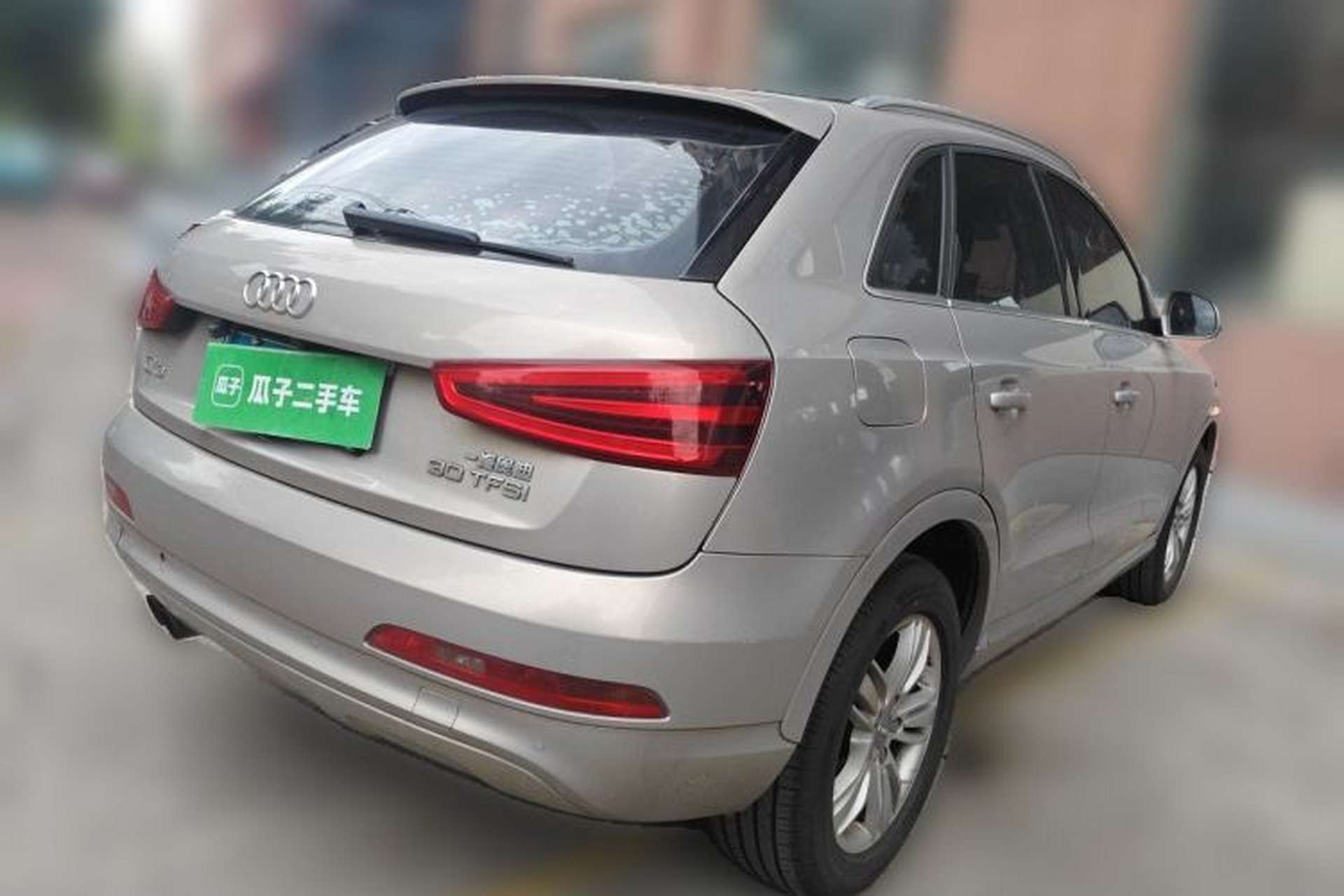 Used Audi Q3 2015 30 TFSI Comfort Model Rear Right 45 Deg
