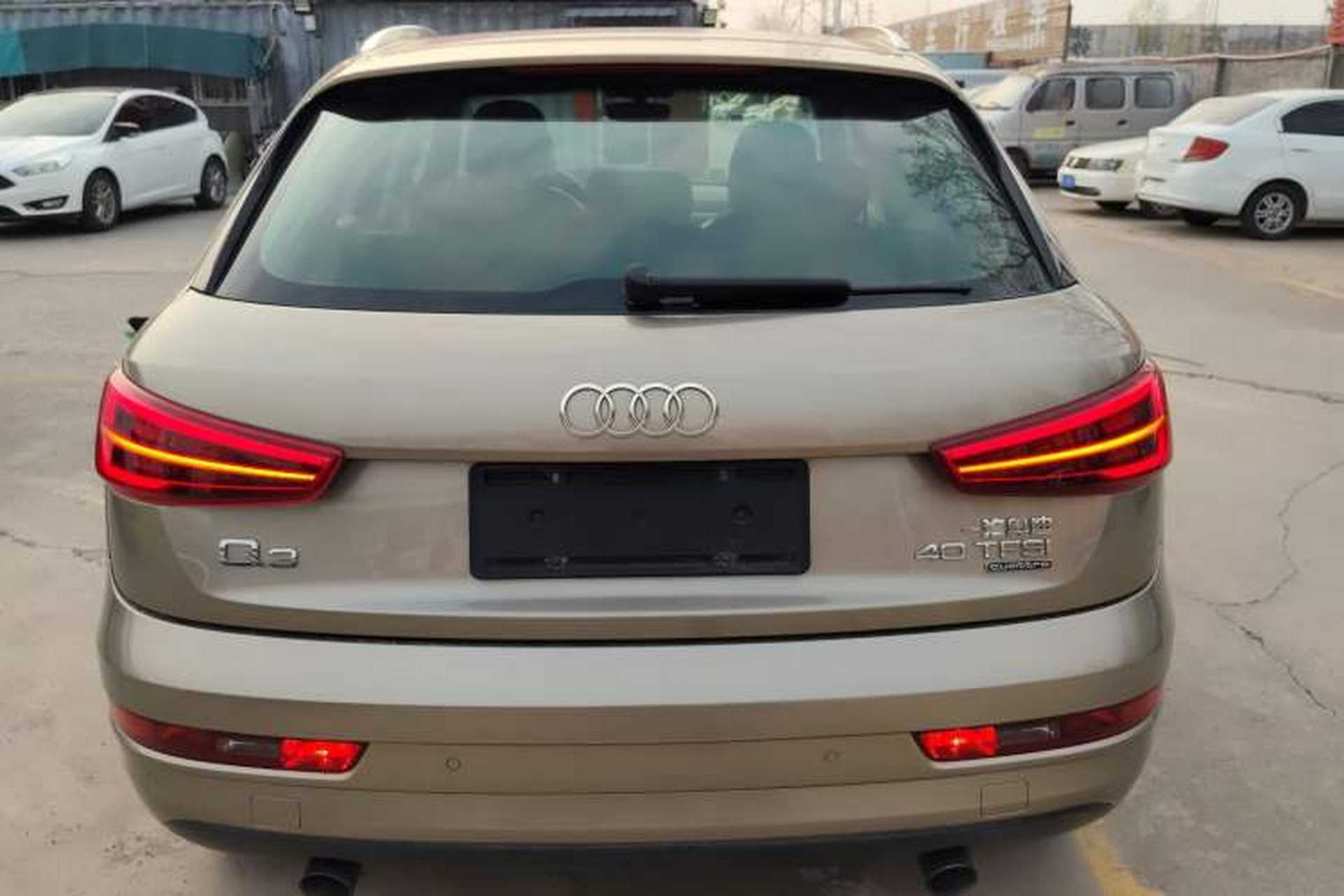 Used Audi Q3 2016 40 TFSI quattro all-wheel-drive sport model Rear