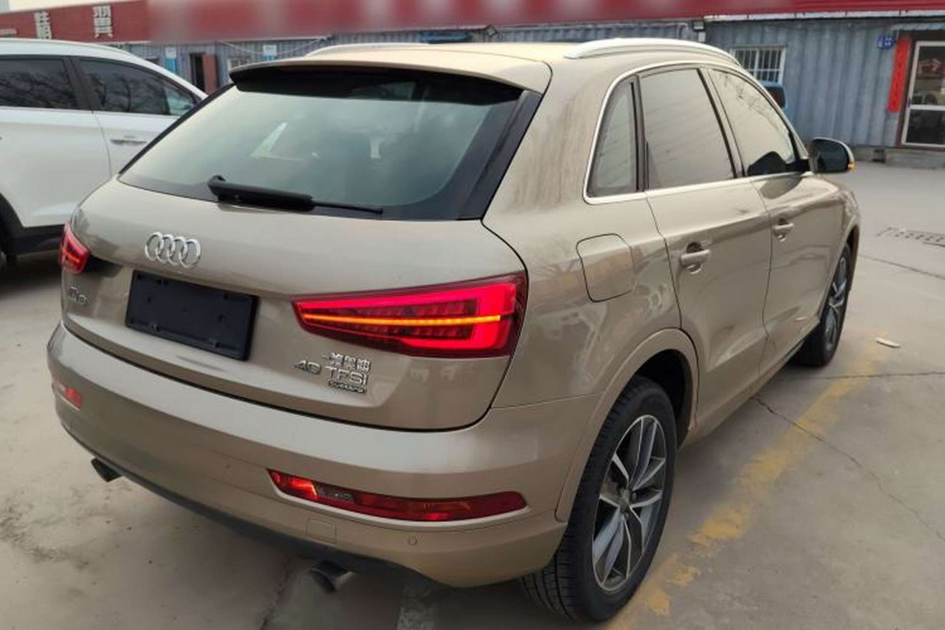 Used Audi Q3 2016 40 TFSI quattro all-wheel-drive sport model Rear Right 45 Deg