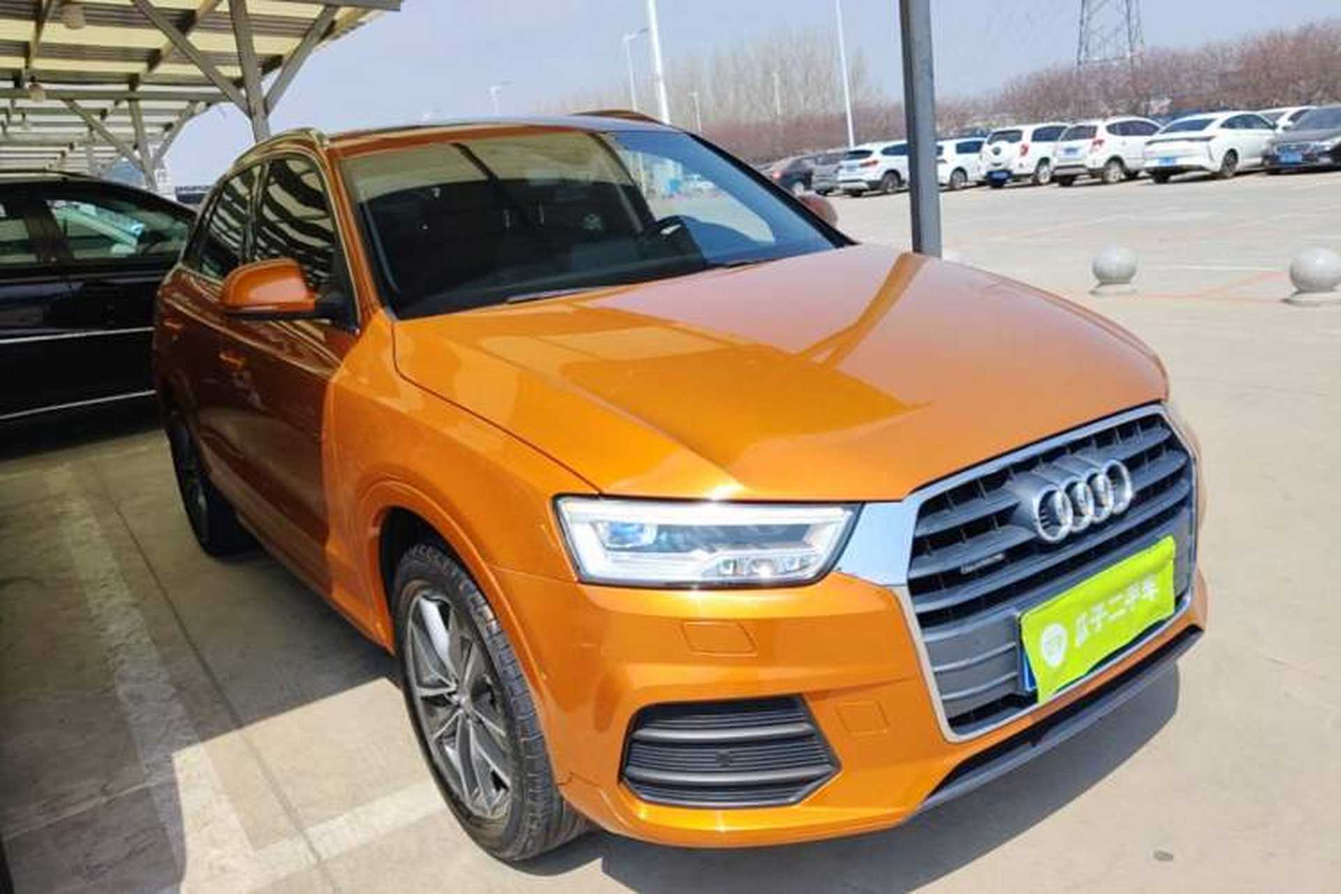 Used Audi Q3 2016 40 TFSI quattro all-wheel-drive sport model Front Right 45 Deg
