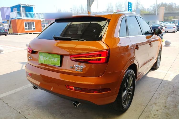Used Audi Q3 2016 40 TFSI quattro all-wheel-drive sport model Rear Right 45 Deg