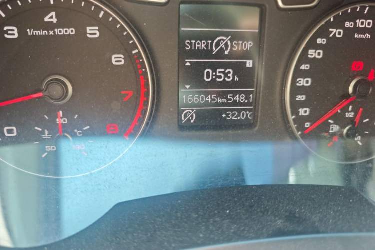 Used Audi Q3 2016 30 TFSI Collector's Edition Intelligent Model Odometer Close Up