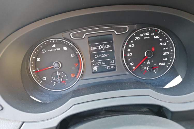 Used Audi Q3 2016 30 TFSI Collector's Edition Intelligent Model Odometer Close Up