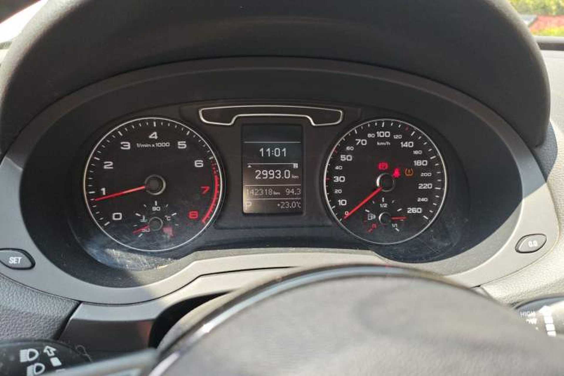 Used Audi Q3 2016 30 TFSI Collector's Edition Comfort Model Odometer Close Up