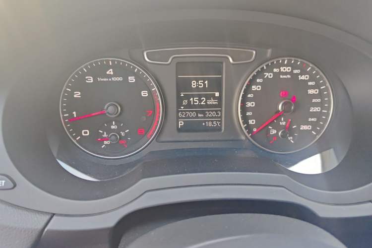 Used Audi Q3 2016 30 TFSI Collector's Edition Comfort Model Odometer Close Up