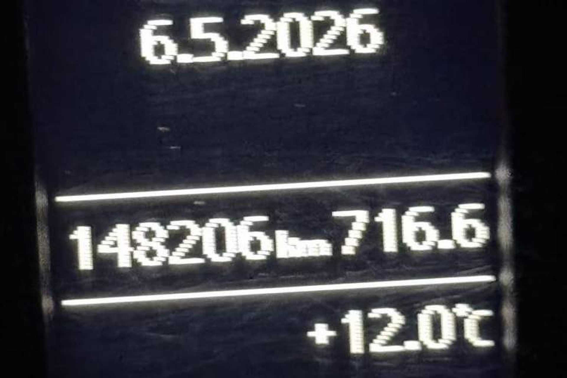 Used Audi Q3 2016 35 TFSI Style Edition Odometer Close Up