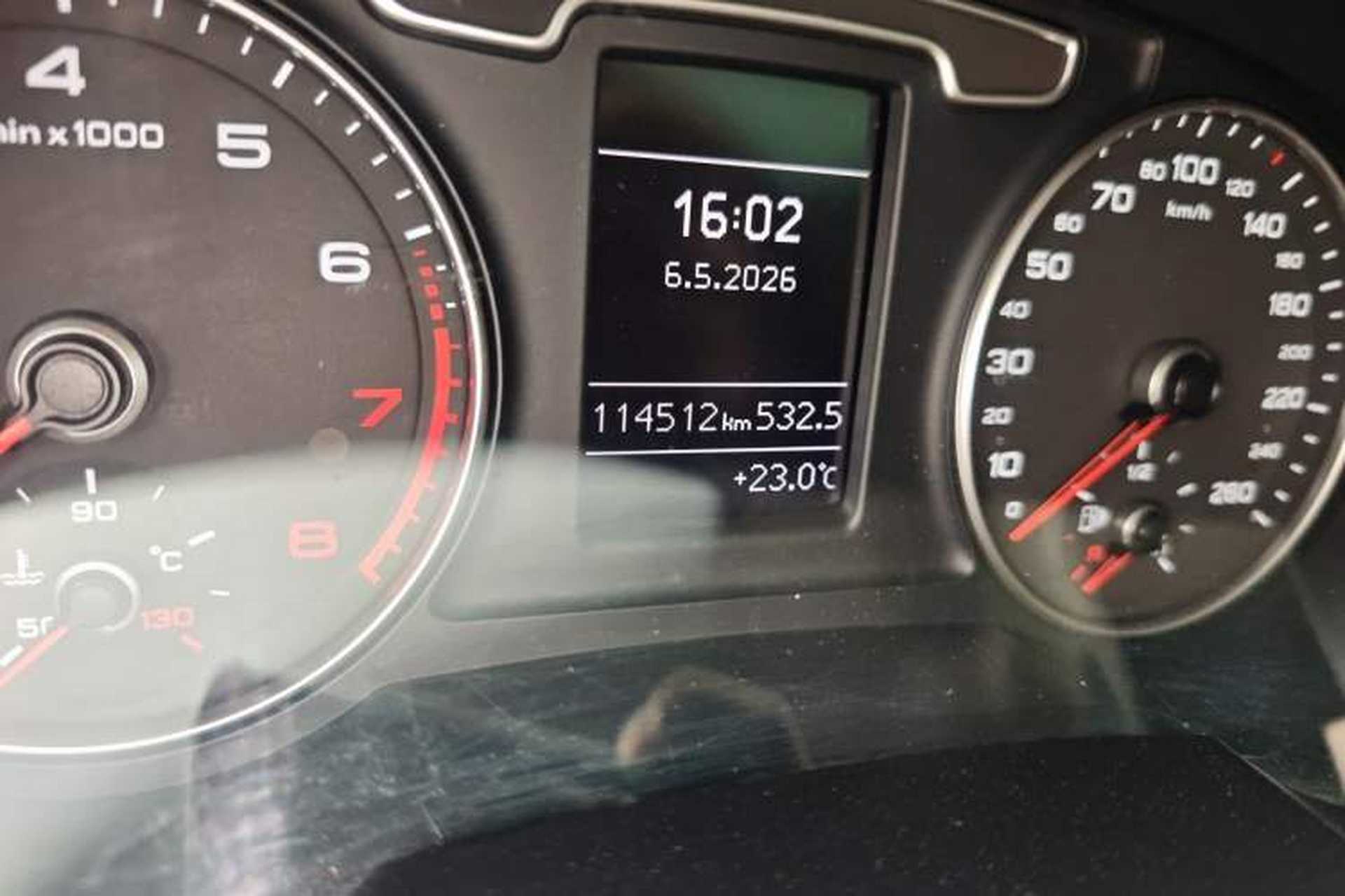 Used Audi Q3 2016 30 TFSI Collector's Edition Comfort Model Odometer Close Up