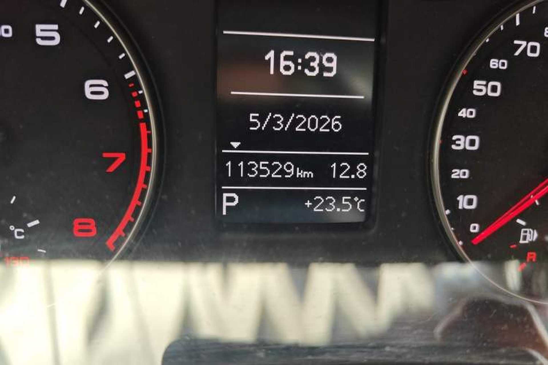 Used Audi Q3 2016 30 TFSI Collector's Edition Comfort Model Odometer Close Up