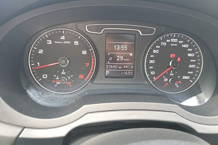 Used Audi Q3 2016 30 TFSI Collector's Edition Comfort Model Odometer Close Up