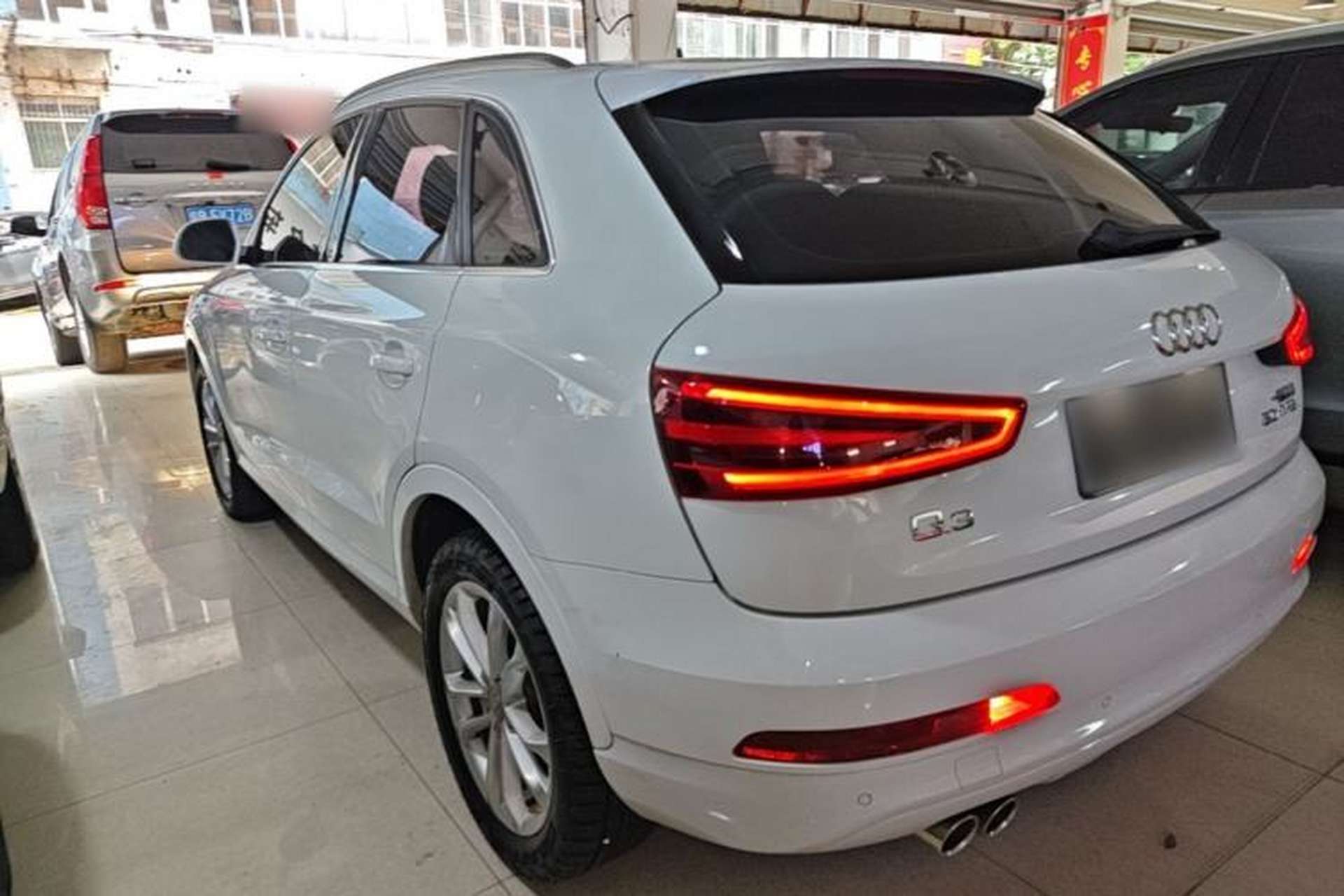 Used Audi Q3 2016 30 TFSI Collector's Edition Intelligent Model Rear Left 45 Deg