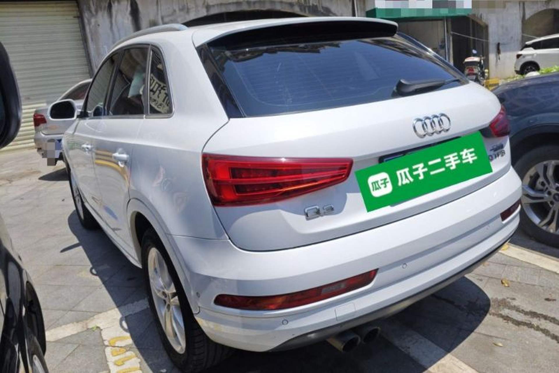 Used Audi Q3 2016 30 TFSI Fashion Model Rear Left 45 Deg