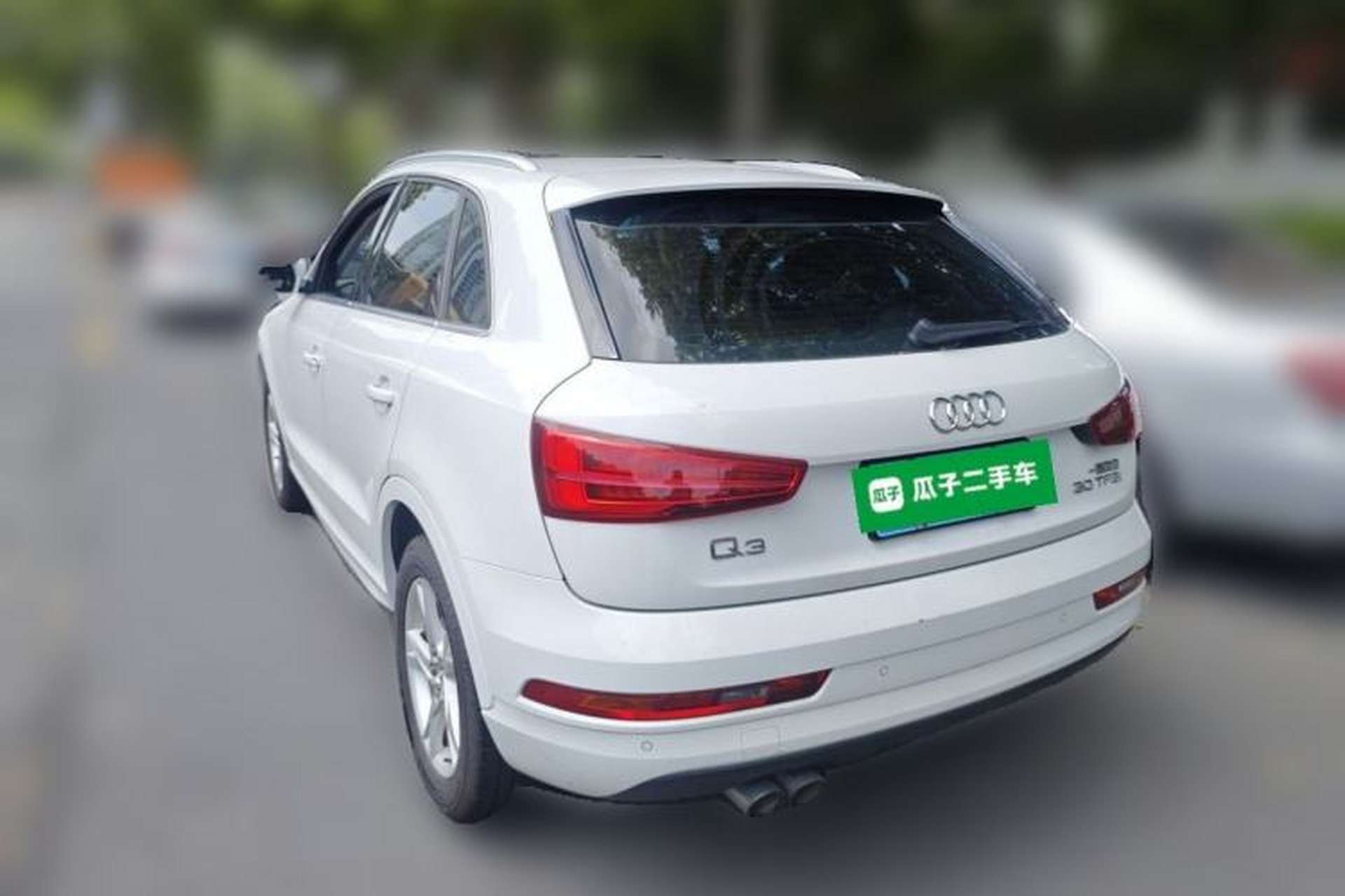 Used Audi Q3 2016 30 TFSI Fashion Model Rear Left 45 Deg