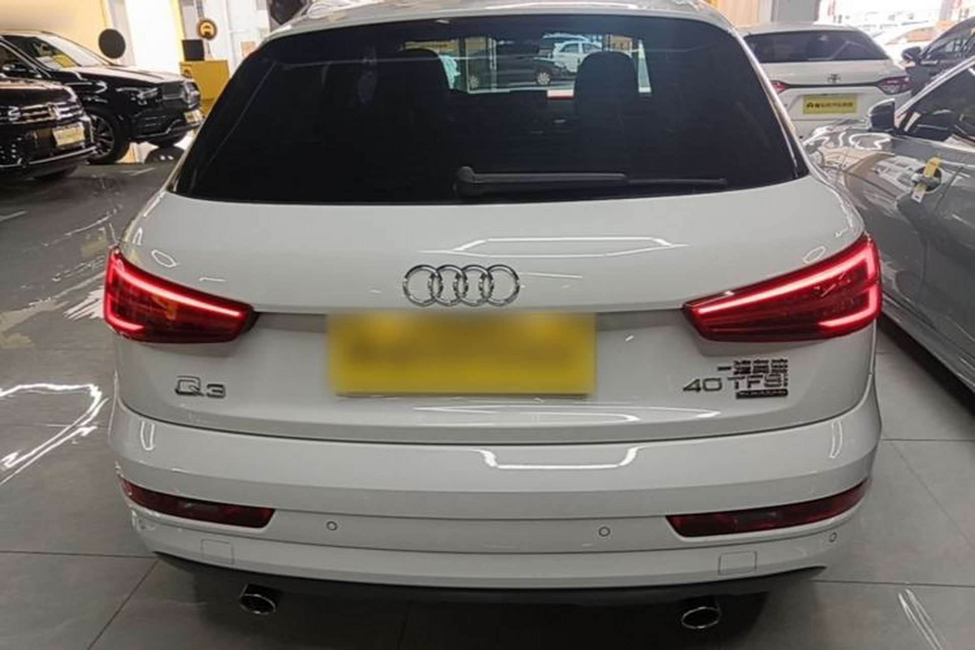 Used Audi Q3 2016 40 TFSI quattro all-wheel-drive sport model Rear