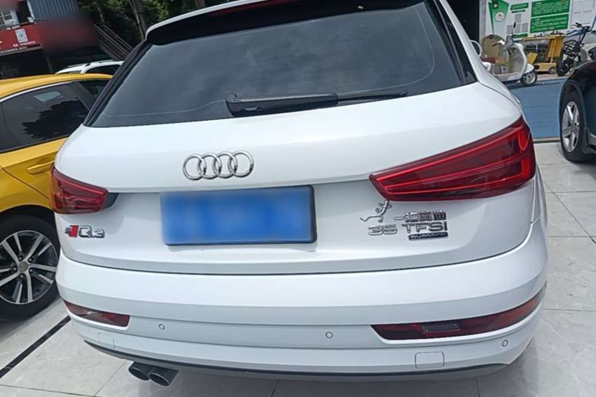 Used Audi Q3 2016 35 TFSI quattro all-wheel-drive style model Rear
