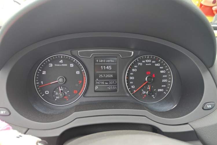 Used Audi Q3 2016 40 TFSI quattro all-wheel-drive sport model Instrument Cluster