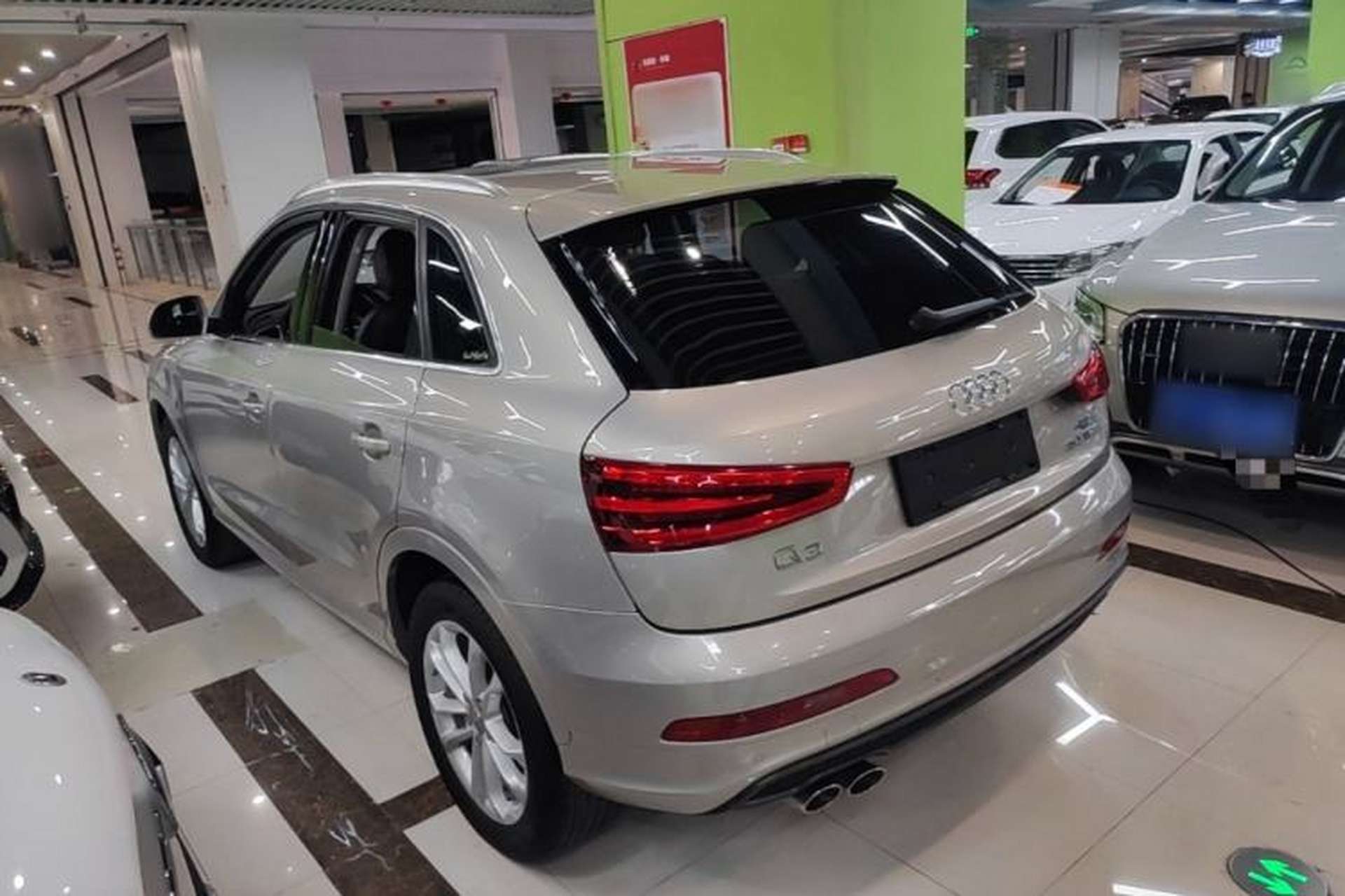 Used Audi Q3 2016 30 TFSI Collector's Edition Intelligent Model Rear Left 45 Deg