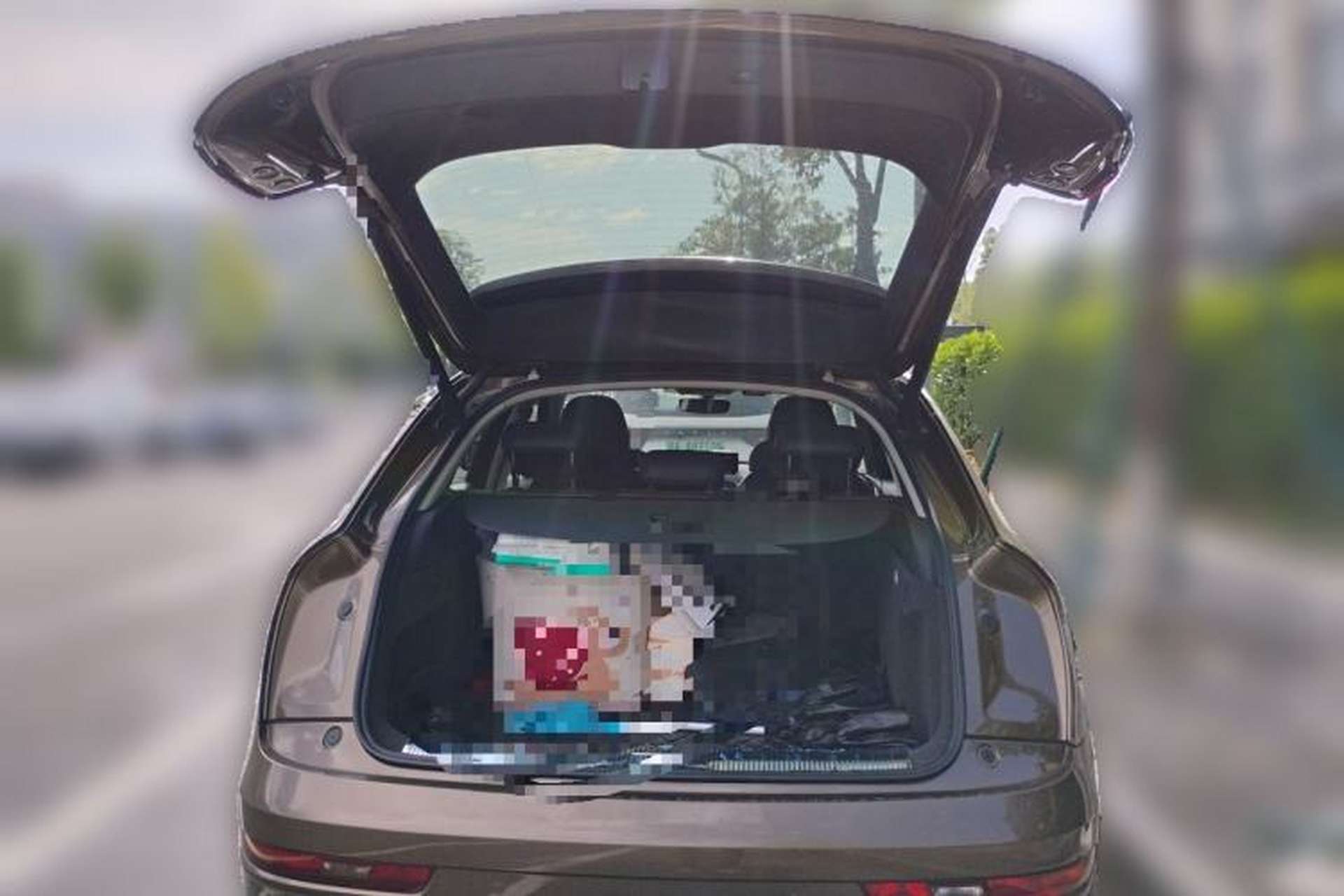 Used Audi Q3 2016 30 TFSI Fashion Model Trunk