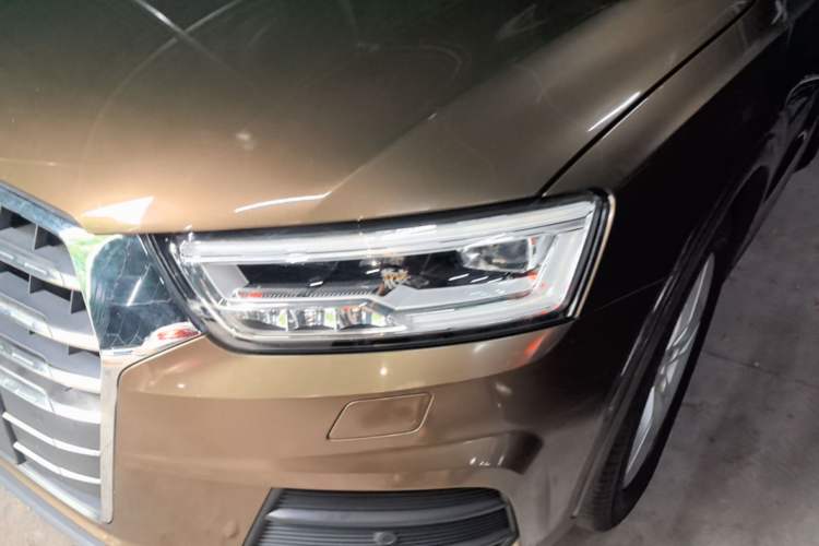 Used Audi Q3 2017 35 TFSI quattro all-wheel drive fashion model Left Front Headlight