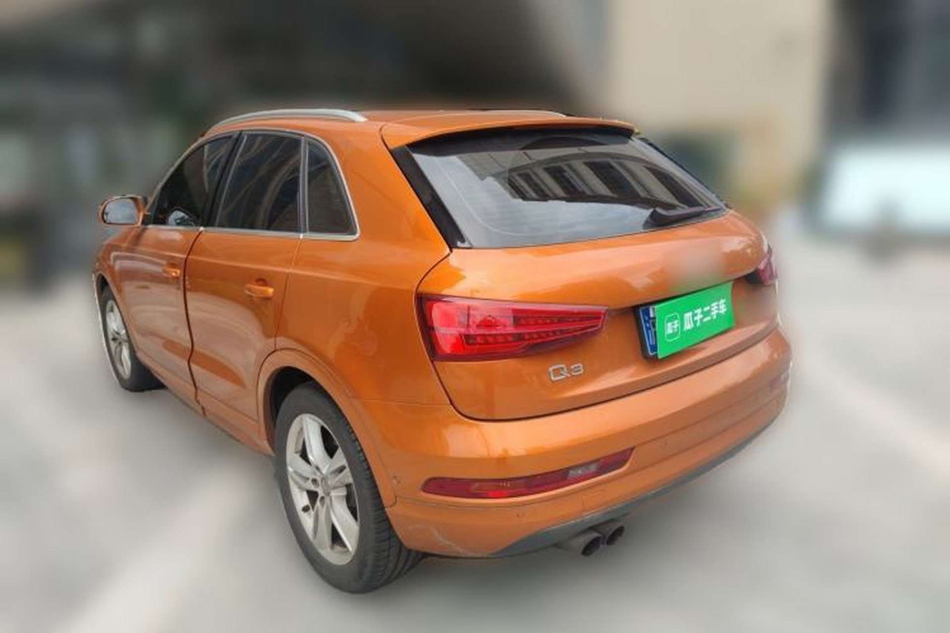 Used Audi Q3 2017 30 TFSI Sport Edition Rear Left 45 Deg