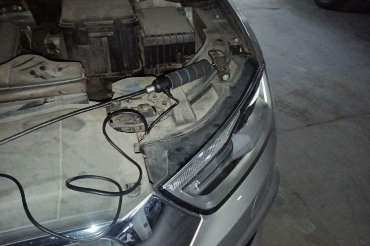 Used Audi Q3 2017 30 TFSI Fashion Model Engine Bay Left