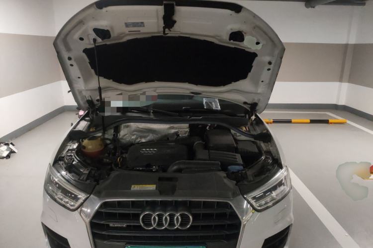 Used Audi Q3 2017 35 TFSI quattro all-wheel-drive sport model Engine Bay