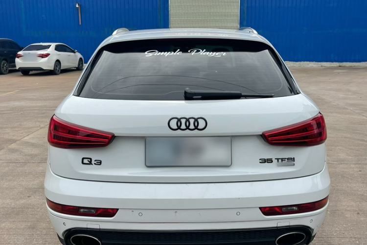 Used Audi Q3 2017 35 TFSI quattro all-wheel drive fashion model Exterior 4