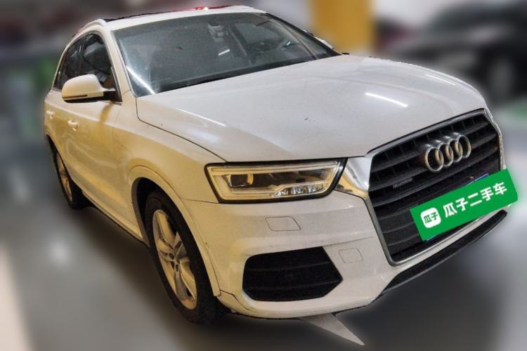 Used Audi Q3 2017 35 TFSI quattro all-wheel drive fashion model Front Right 45 Deg