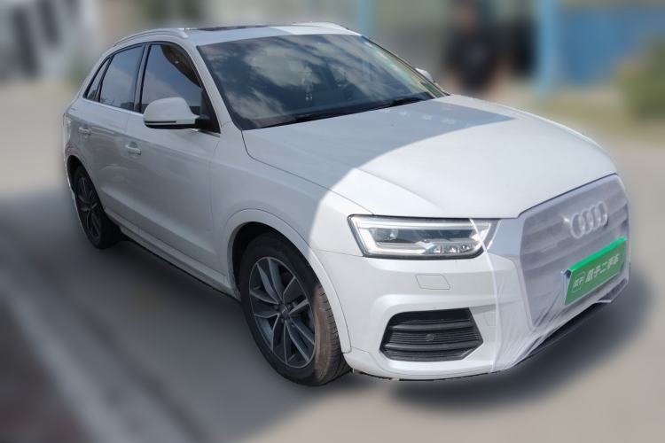 Used Audi Q3 2017 40 TFSI quattro all-wheel-drive sport model Front Right 45 Deg