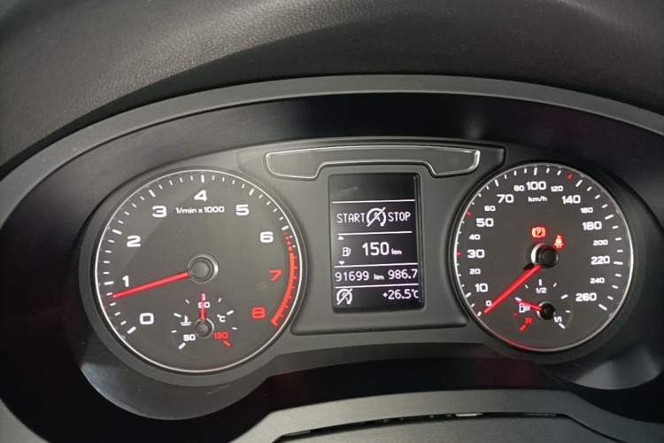 Used Audi Q3 2017 30 TFSI Fashion Model Instrument Cluster
