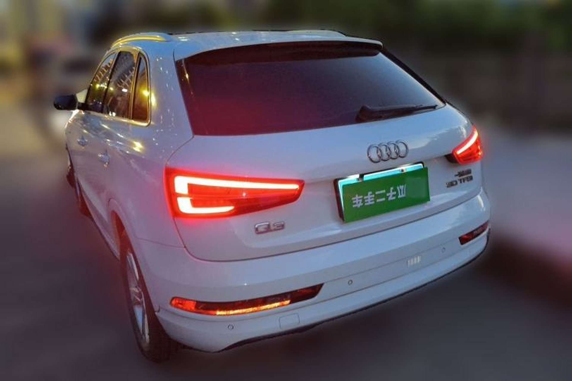 Used Audi Q3 2017 30 TFSI Fashion Model Rear Left 45 Deg