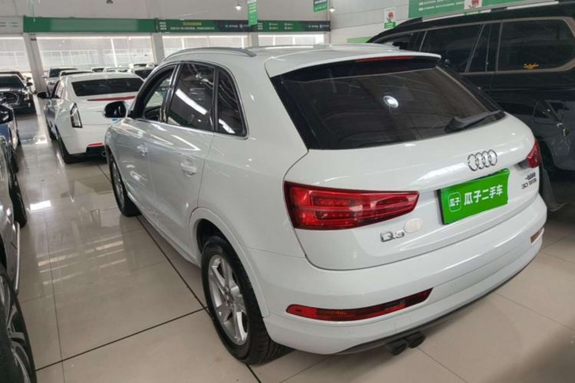 Used Audi Q3 2017 30 TFSI Fashion Model Rear Left 45 Deg
