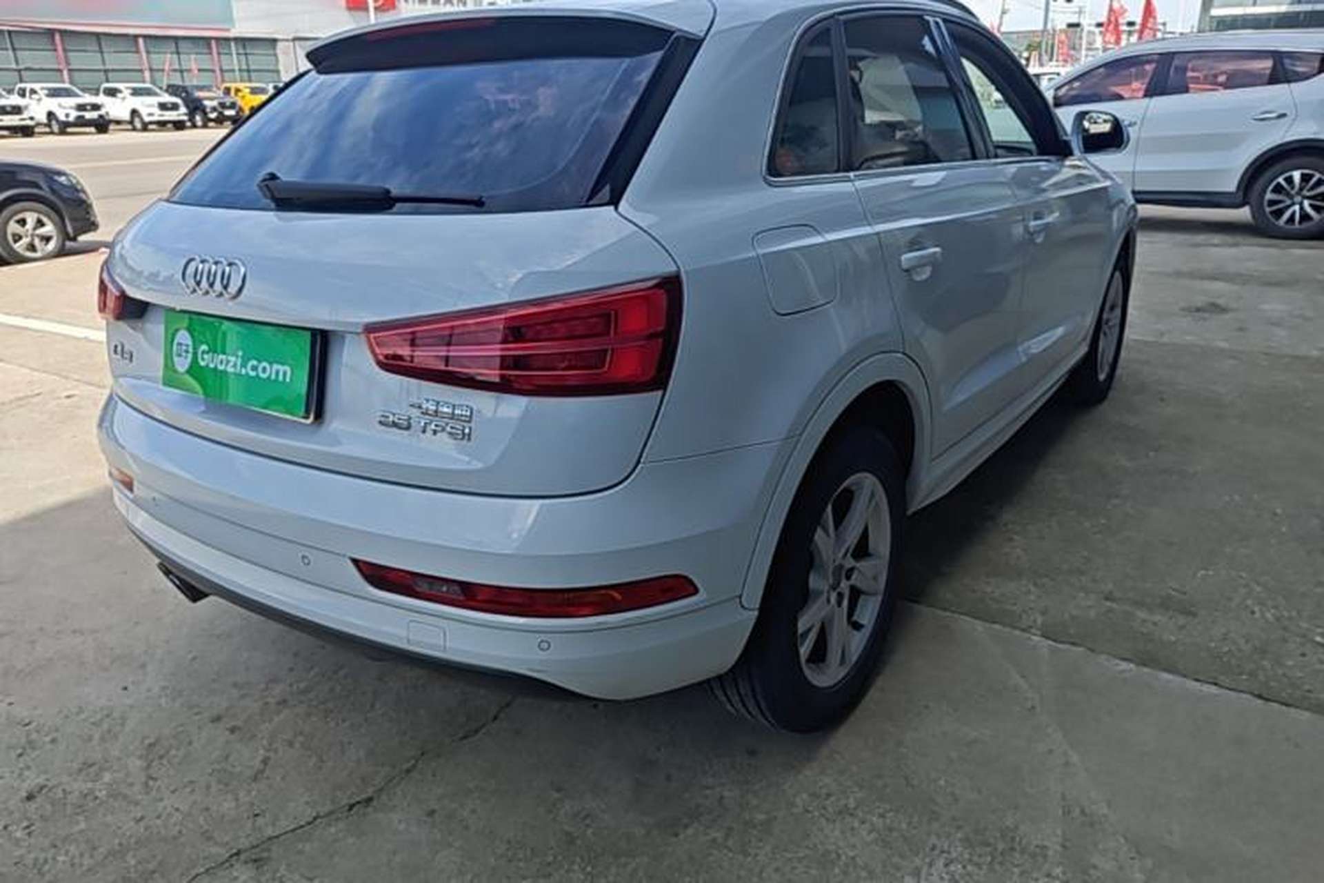 Used Audi Q3 2017 35 TFSI Fashion Model Rear Right 45 Deg