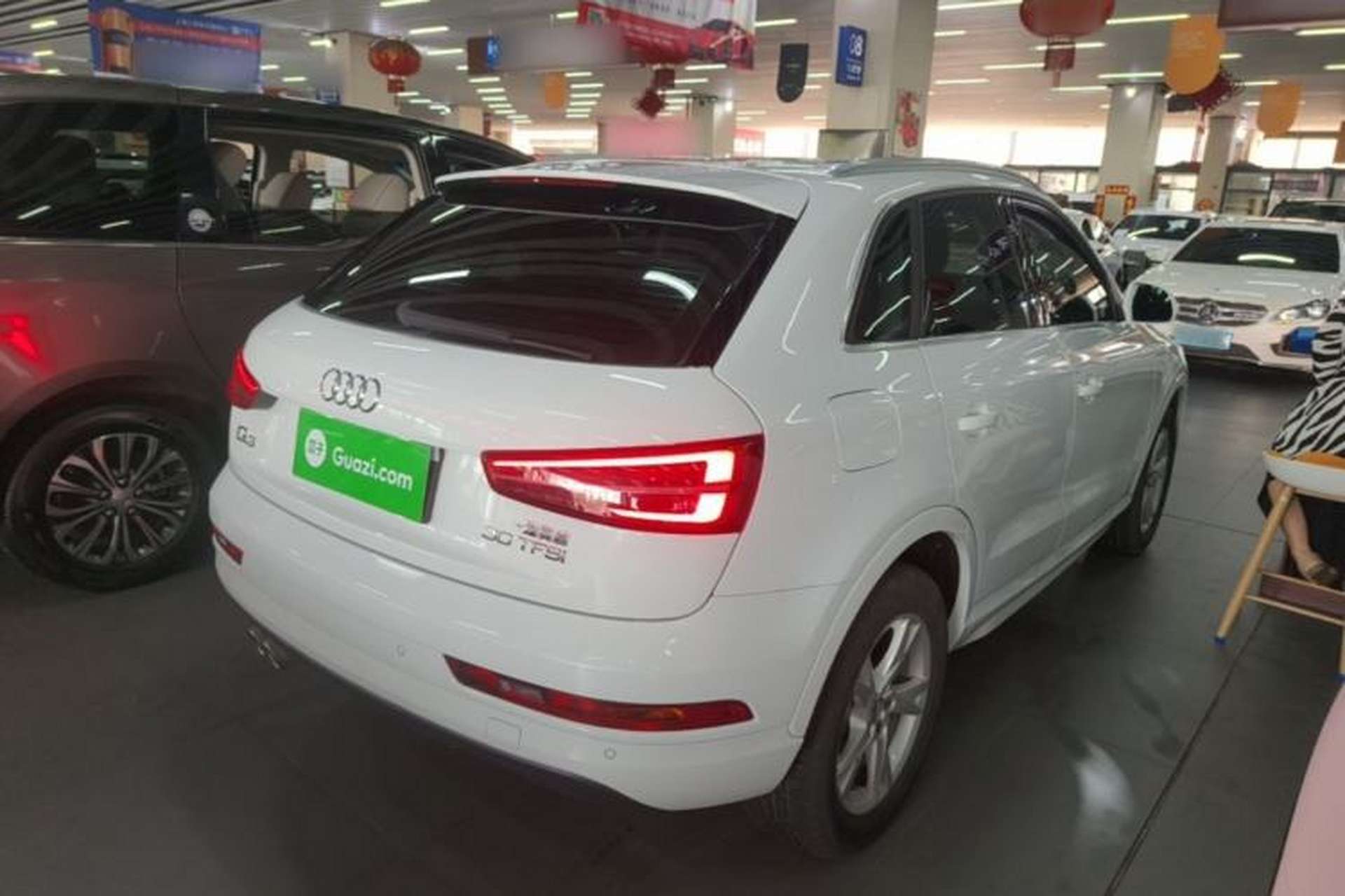 Used Audi Q3 2017 30 TFSI Fashion Model Rear Right 45 Deg