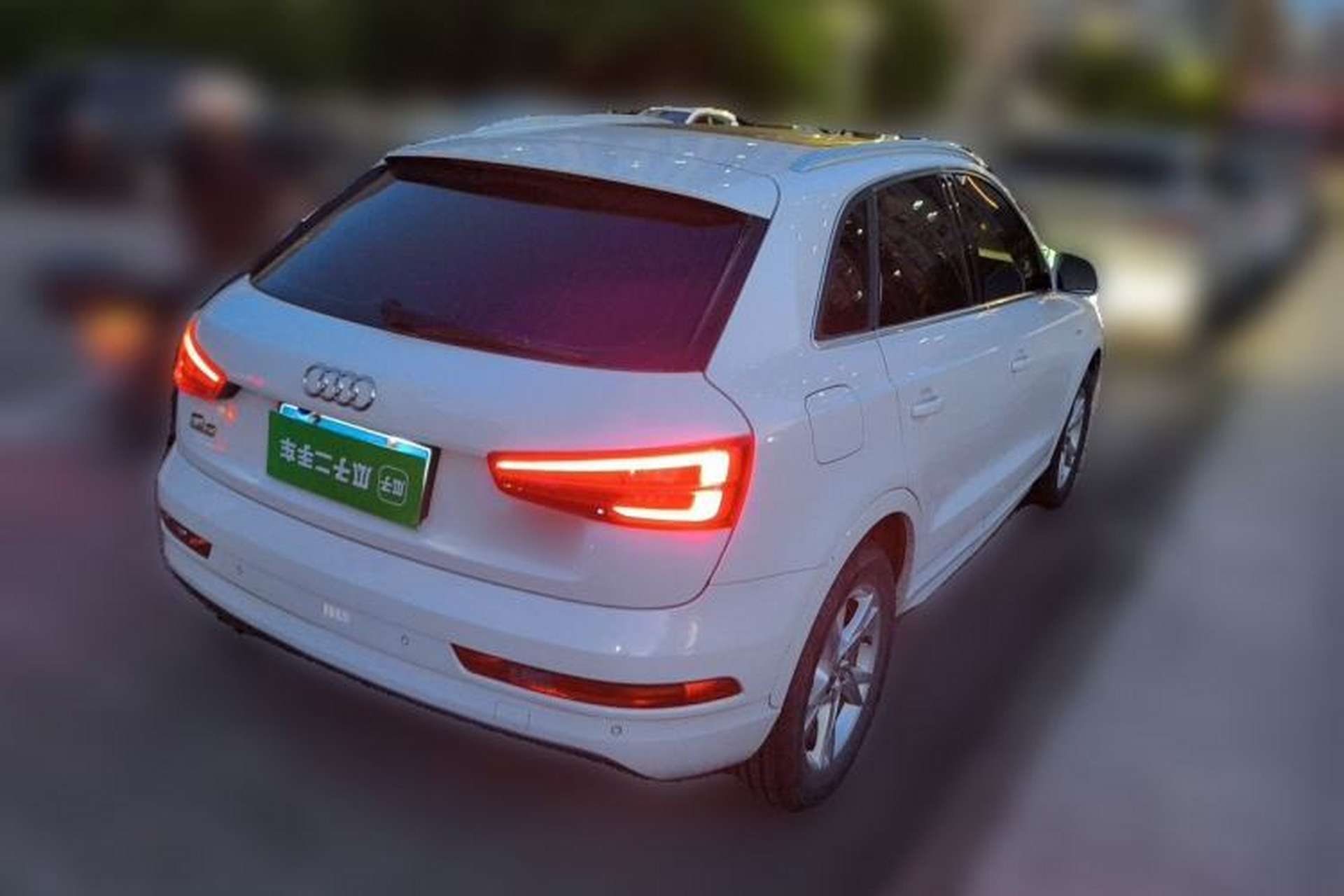 Used Audi Q3 2017 30 TFSI Fashion Model Rear Right 45 Deg