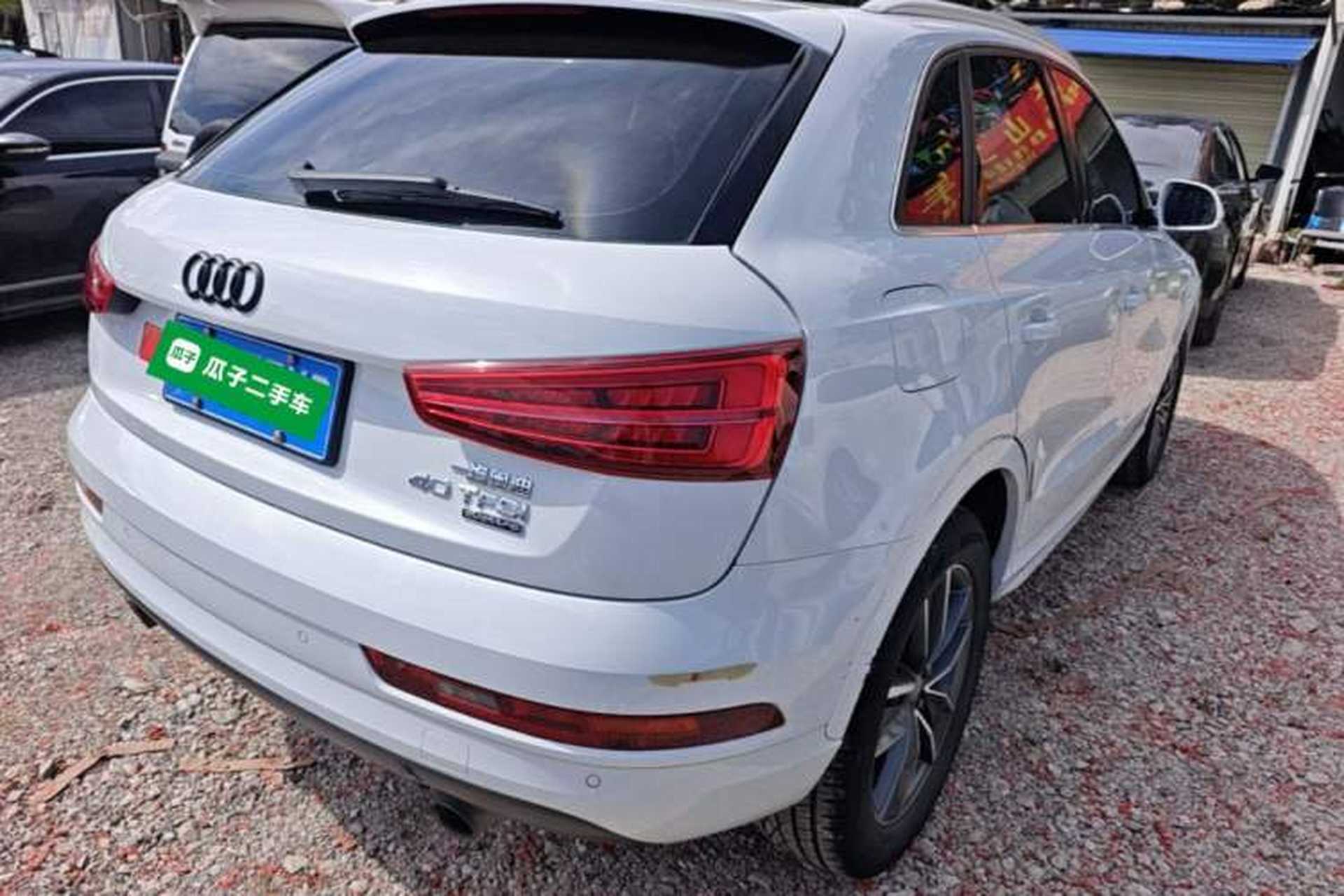Used Audi Q3 2017 40 TFSI quattro all-wheel-drive sport model Rear Right 45 Deg