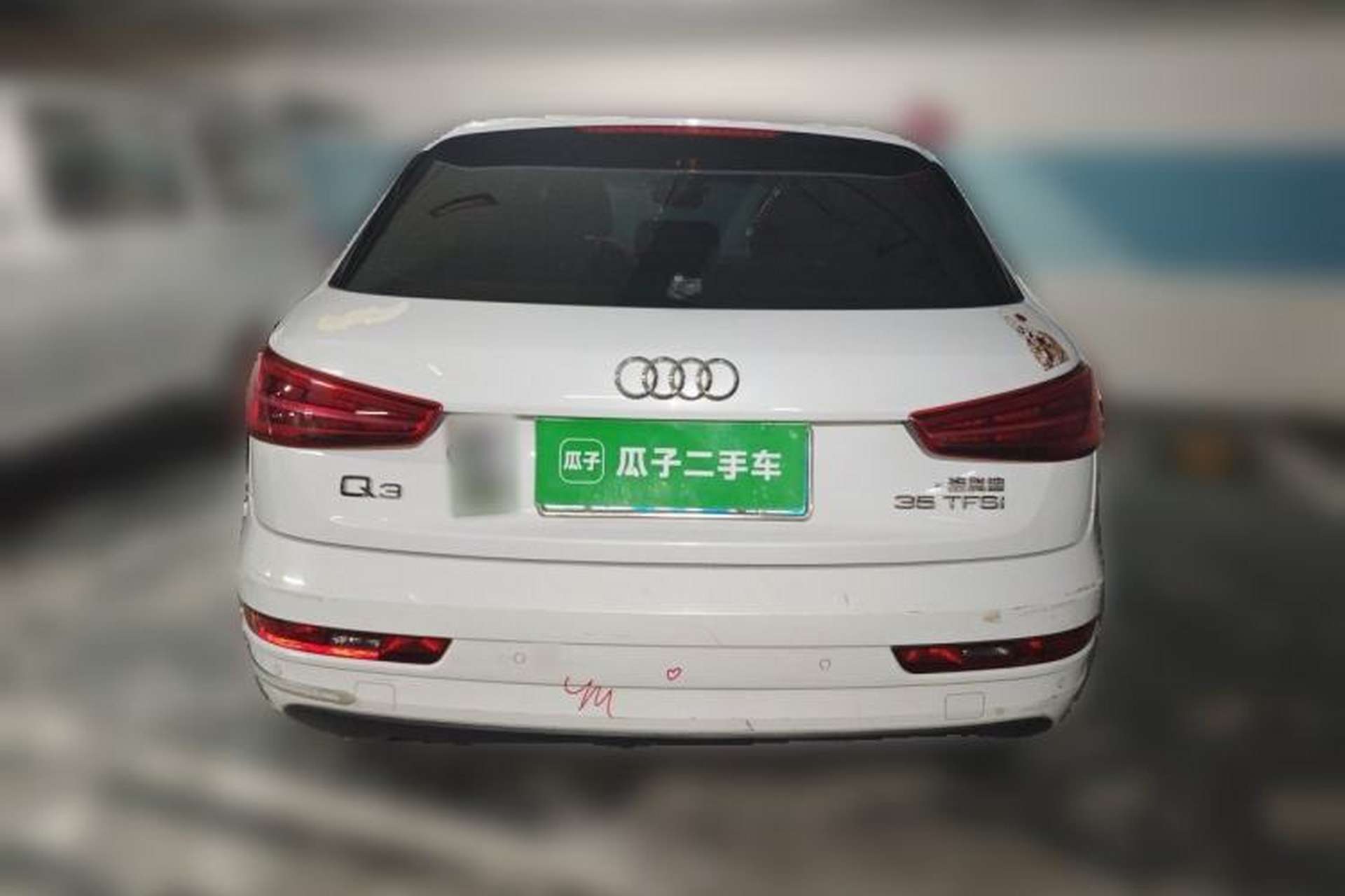 Used Audi Q3 2017 35 TFSI Fashion Model Rear