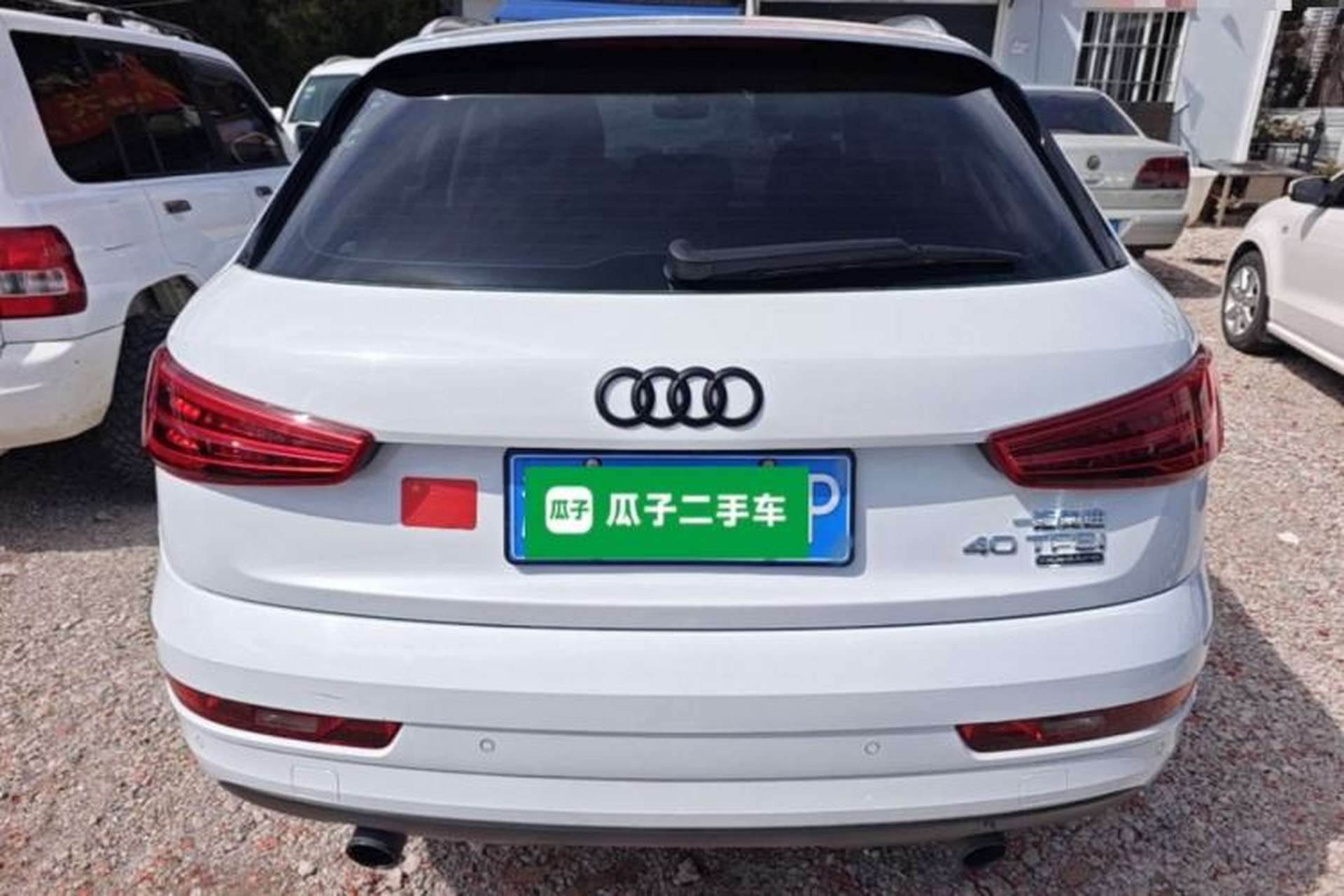 Used Audi Q3 2017 40 TFSI quattro all-wheel-drive sport model Rear