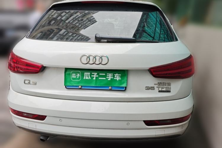 Used Audi Q3 2017 35 TFSI quattro all-wheel drive fashion model Rear