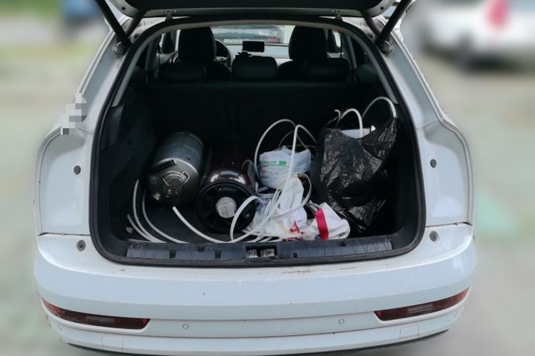 Used Audi Q3 2017 30 TFSI Fashion Model Trunk